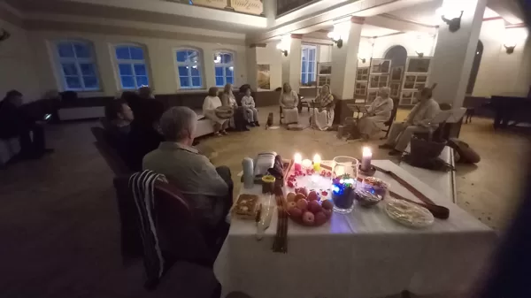 Rudens iedziedāšana ar Līgatnes tradīciju kopu